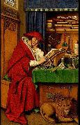Jan Van Eyck Saint Jerome in His Study oil painting